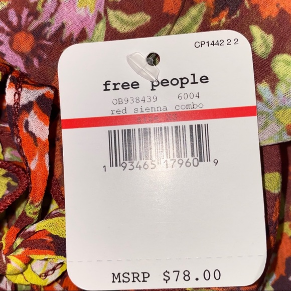 NWT Free People Say it to Me Bodysuit, XS - Picture 8 of 8